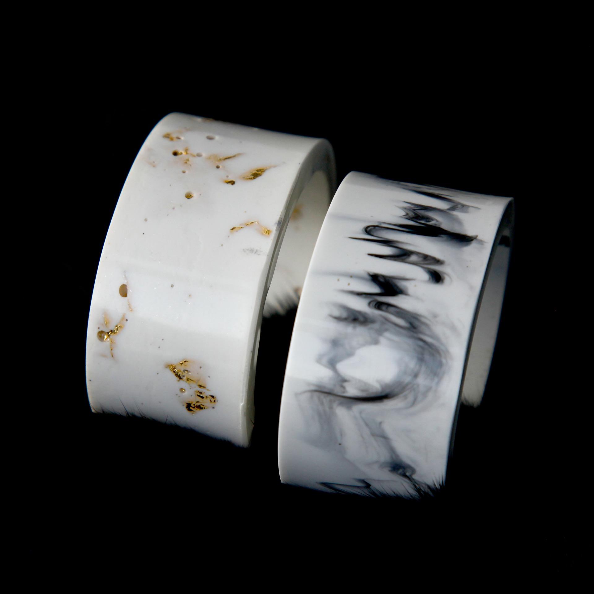 handgemaakte epoxy armbanden